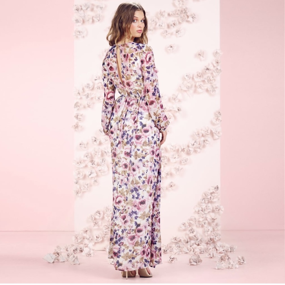 Lauren Conrad Floral Runway Collection Dress